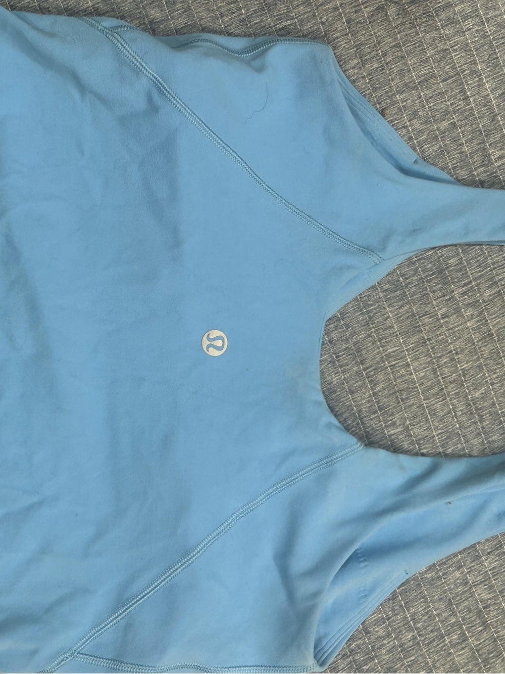 lululemon align  athletica Youth Sky Blue Racerback Tank